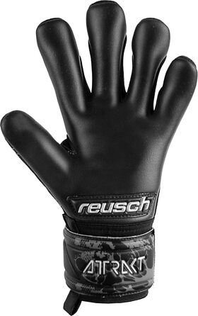 Рукавички Reusch Attrakt Infinity Junior, чорні, хороше зчеплення