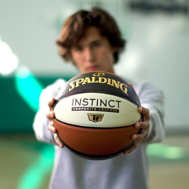 Баскетбольний м'яч Spalding Instinct у приміщенні та на відкритому повітрі Версія 2022 офіційний розмір 7, 29.5'