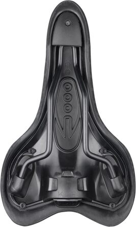Велосипедне сідло Selle San Marco Bioactive Trekking Gel чорне, замша, унісекс