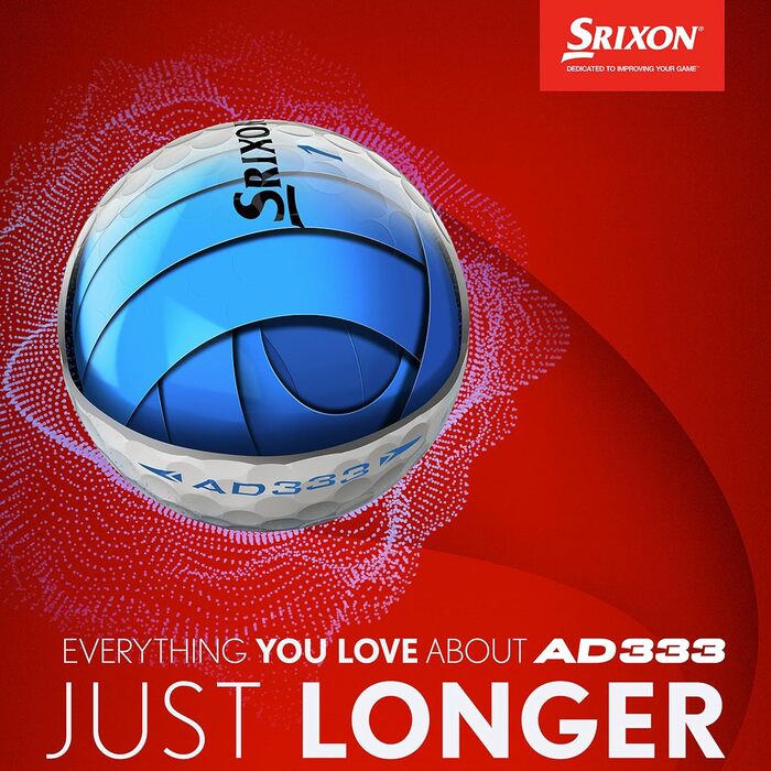 М'ячі для гольфу Srixon AD333-9 (12 шт.)