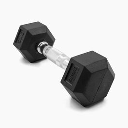 Гантель SUPRFIT Hexagon 1-50 кг, прогумована, не ковзає, 3 кг