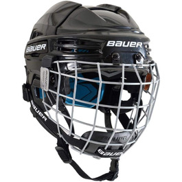 Шолом хокейний дитячий Bauer PRODIGY із решіткою, чорний, One Size