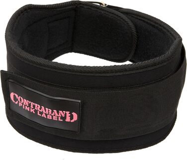 Жіночий важкоатлетичний пояс Contraband Pink Label 4047, 12,7 см, з пінною підкладкою