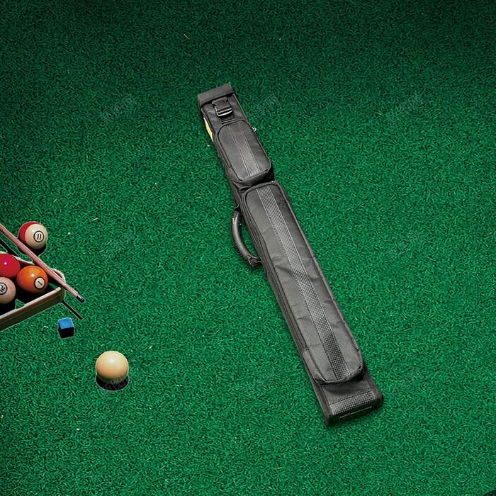 Сумка для більярду Dickly Pool Cue Bag 4 отвори Футляр для зберігання більярду Легкий захисний тримач Чохол з PU шкіри (5 отворів чорний)