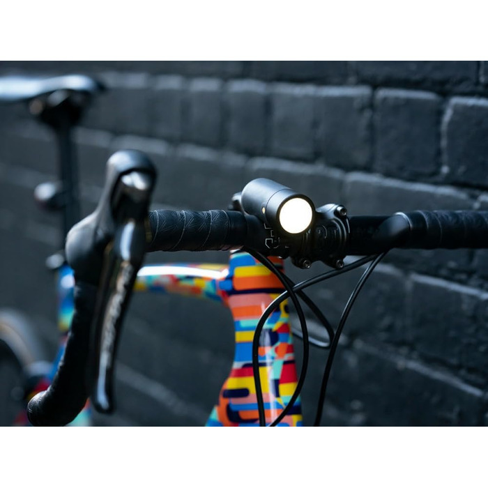 Світло для велосипеда Knog Plug LED: передня або задня фара, StVZO, чорний, червоний, сірий