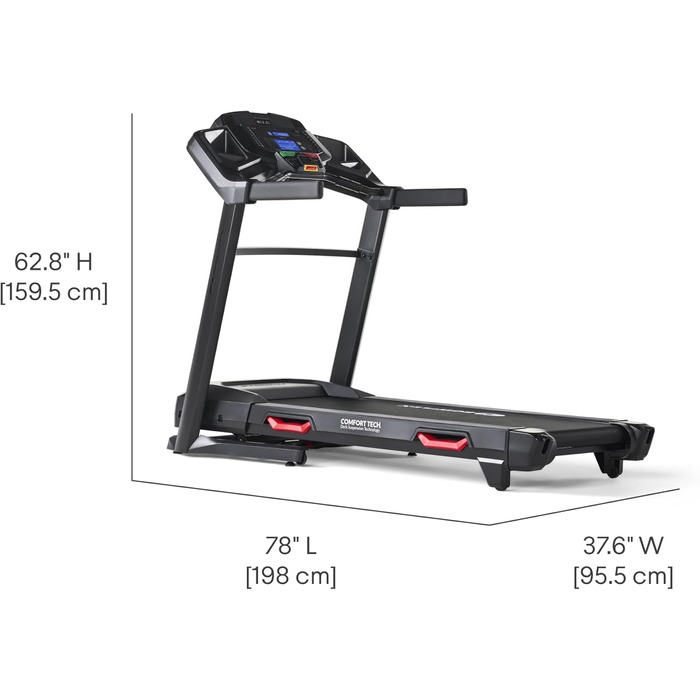 Бігові доріжки Bowflex BXT8Ji серії, колір чорний