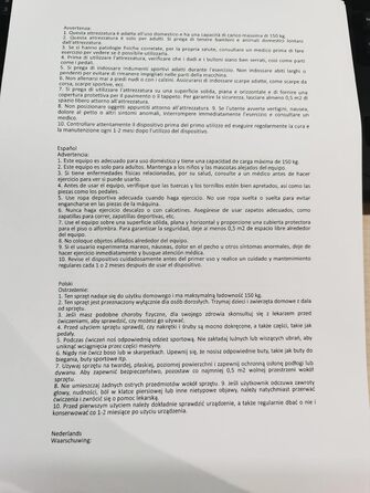 Велотренажер, маховик 10 кг, вантажопідйомність до 150 кг, сидіння та опір регулюються, з пульсометром, РК-дисплеєм, тримачем для iPad, тримачем для пляшки з водою, Фітнес-велосипеди для дому