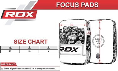 Жіночі рукавиці RDX Punch Focus Hook & Jab Pads