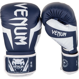 Боксерські рукавички Venum Elite на шнурівці, професійні