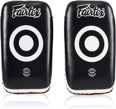 Килимки Fairtex Curved MMA Муай Тай чорні товсті (пара)