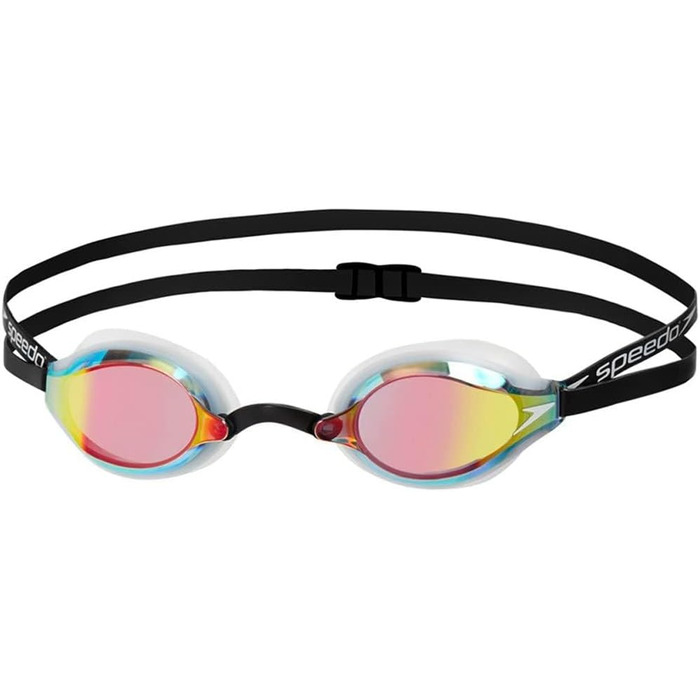 Окуляри для плавання Speedo Fastskin Speedsocket 2, дзеркальні, антифог, антипротікання, сріблясті