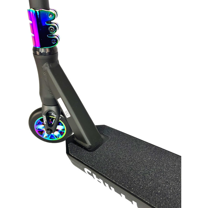 Самокат Chilli Pro Reaper H84см LTD F26 Black Rainbow Griptape