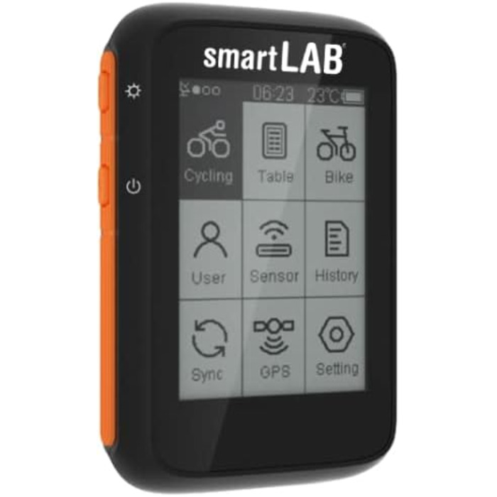 Велокомп'ютер ANT Bluetooth 2.4 LCD, одометр, GPS