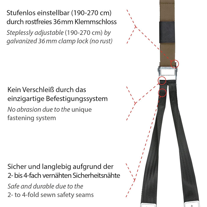 Оригінальний тренажер Variosling Sling Trainer Model 2023 року з плакатом вправ DVD інструкції з безпеки для тренування всього тіла (базовий зелений)