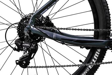 Чоловічий гірський велосипед Devron Ridde RM1.9 - колеса 29-Zo, Shimano 3x8, гідравлічне дискове гальмо, багатосторонній MTB для пригод (сірий, M)