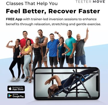Інверсійний стіл Teeter FitSpine X для спини, зареєстрований FDA, для зняття болю в спині