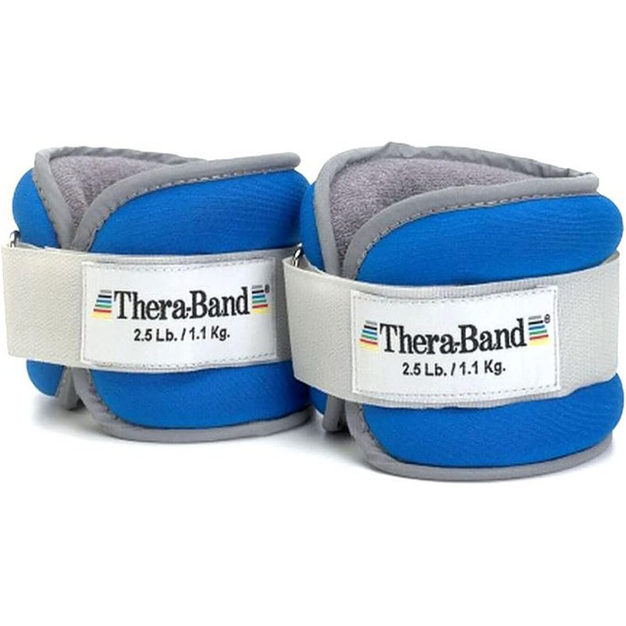 Манжети TheraBand Blue 1,130 кг (1 пара), Onesize