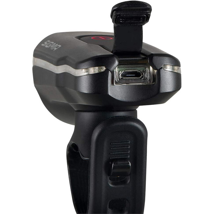 Велосипедна передня фара SIGMA Aura 60 USB, 60 люкс, StVZO, акумуляторна, 3 режими, водонепроникна, заряджається через USB