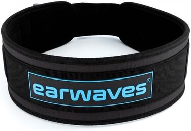 Пояс для важкої атлетики Earwaves Atlas для попереку, присідань, станового тягнення, з місцем для нашивок