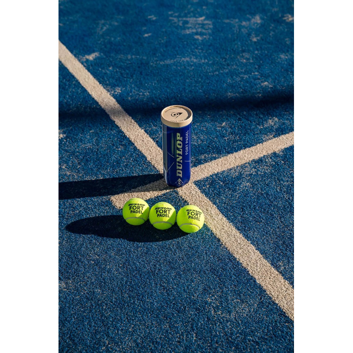 Падельні м'ячі Dunlop Fort Padel для турнірів, FIP сертифікат