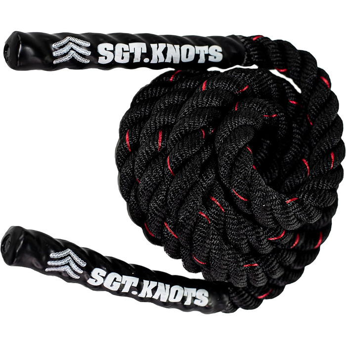 Скакалка SGT KNOTS з обтяженням, 2,5-5,1 см, 10 футів