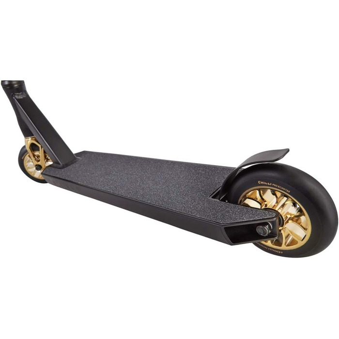 Самокат Chilli Pro Scooter 112-12 Reaper Crown Kids, Золото, 84 см