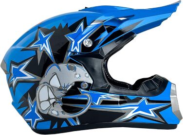Дитячий мотокросовий шолом Fullface для MTB, ABS, з рукавицями, маскою та окулярами, для мотокросу, ендуро, ATV, Downhill