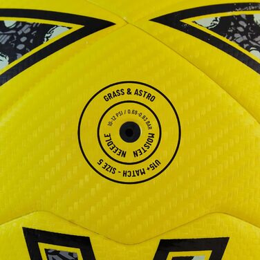 Футбольний м'яч Mitre Ultimatch One, покращений контроль, висока зносостійкість, точність, білий/червоний/зелений/чорний
