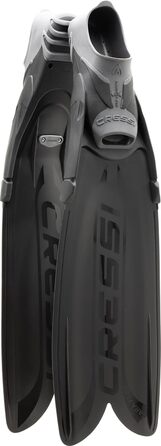 Ласти Cressi Gara Turbo Flex 38/39 — легкі універсальні ласти з модульною системою, змінні лопаті для дайвінгу, апное, підводного полювання, снорклінгу