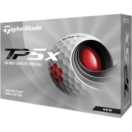 М'ячі для гольфу TaylorMade TP5 2021, білі