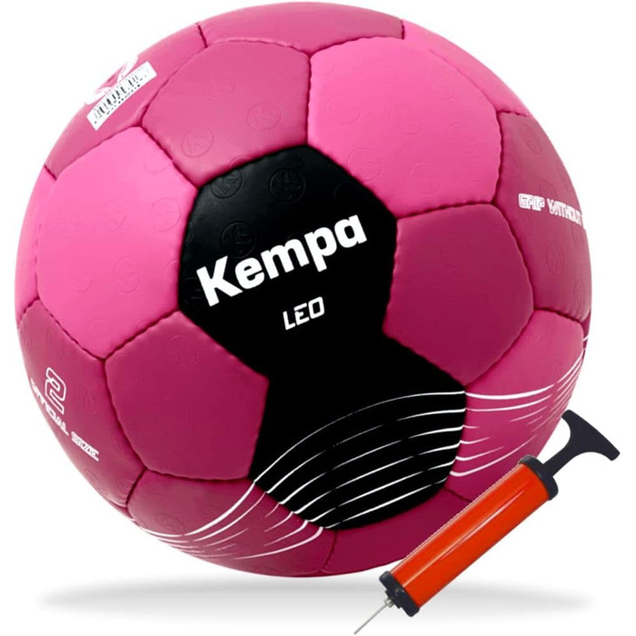 Гандбольний тренінг Kempa Бордо червоний/рожевий чорний Ball Pump 0