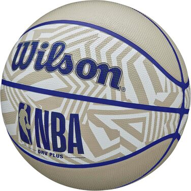 Баскетбольний м’яч Wilson NBA DRV Plus Dazzle Camo для вулиці, розмір 6 і 7