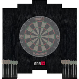 Захисне кільце та плівка для дартсу, 80 Dartboard Surround, чорний