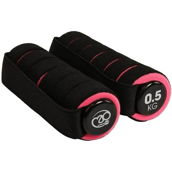 Гантелі Fitness Mad Pro 0.75 кг фіолетові для фітнесу