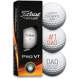 М'ячі для гольфу Pro V1 - Пакет до Дня батька 3 (Pro V1-3 Pack)