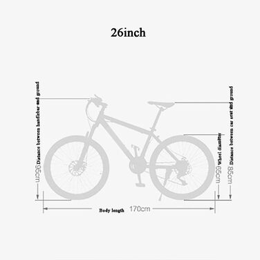 Дитячий велосипед Гірський велосипед, алюмінієва сталева рама 27 швидкісних передач Шосейний велосипед з амортизаторами Шосейний велосипед для чоловіків і жінок (колір стиль 1, розмір 26 дюймів 24 швидкість)