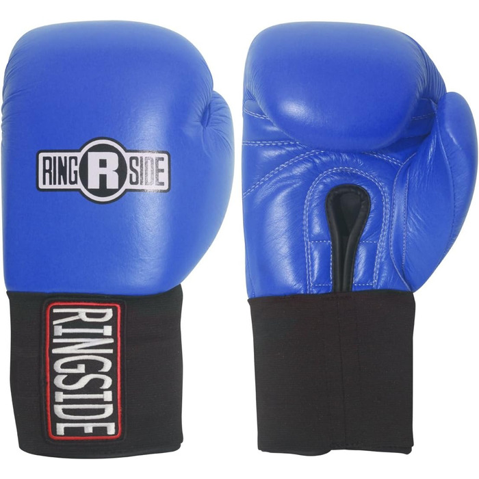 Рукавички Ringside Competition, Velcro, сині, 284 г, 12 унцій