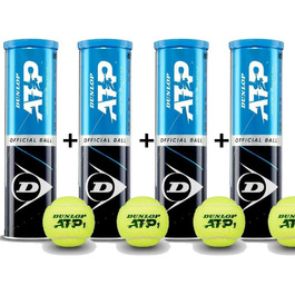 Тенісні м'ячі Dunlop ATP 4 шт (4x)