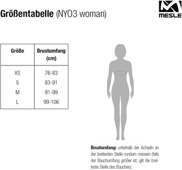 Рятувальний жилет MESLE NeoLite NYO Women, неопреновий жилет плавучості для водних видів спорту aqua XS