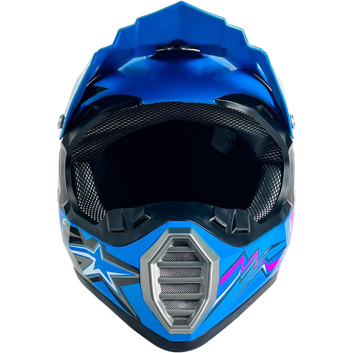 Дитячий мотокросовий шолом Fullface для MTB, ABS, з рукавицями, маскою та окулярами, для мотокросу, ендуро, ATV, Downhill