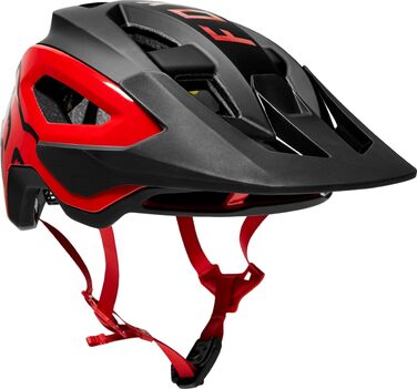 Унісекс велосипедний шолом Fox Racing Speedframe Pro з захистом IPS Air Node, BOA Fit, чорний/червоний, розмір S