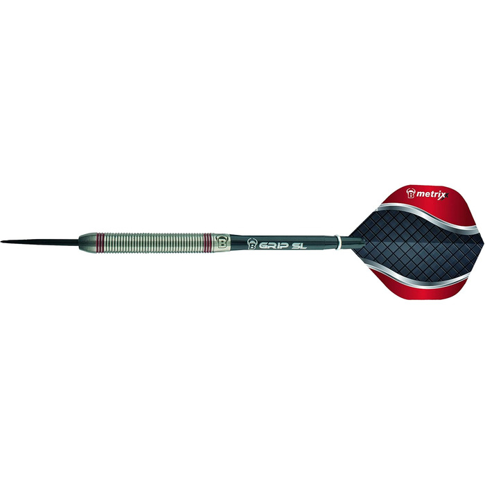 Професійний дартс Artos Steel Dart 80% вольфраму, 3 дротики, м'ятний, червоний, мідний, якісні льотні характеристики