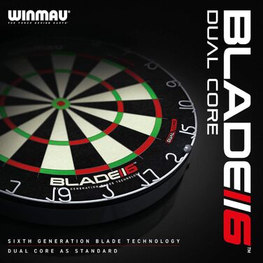 Дошки для дартсу Winmau Blade 5/6 з подвійною жилою щетиною