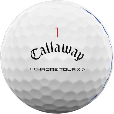 М'ячі Callaway Chrome Tour X для гольфу