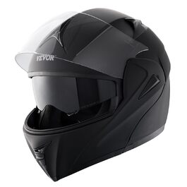 Мотошолом VEVOR без маски, розмір M (57-58 см), ABS-пластик, ECE, з Bluetooth-слотом та змінним склом, для підлітків і дорослих, мотокрос, комфортний