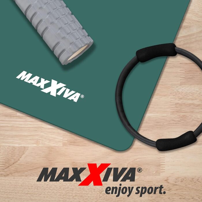 Йога-мат 190x60/100x1,5 см, нековзкий, без фталатів, з ременем для перенесення, вибір кольору – килимок для фітнесу, спорту та гімнастики