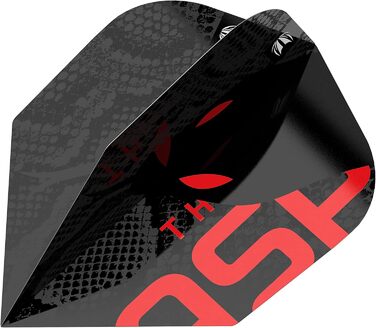 Дротики Target Nathan Aspinall Die Asp 80% вольфрам, сталева голка, чорні, набір для дартсу