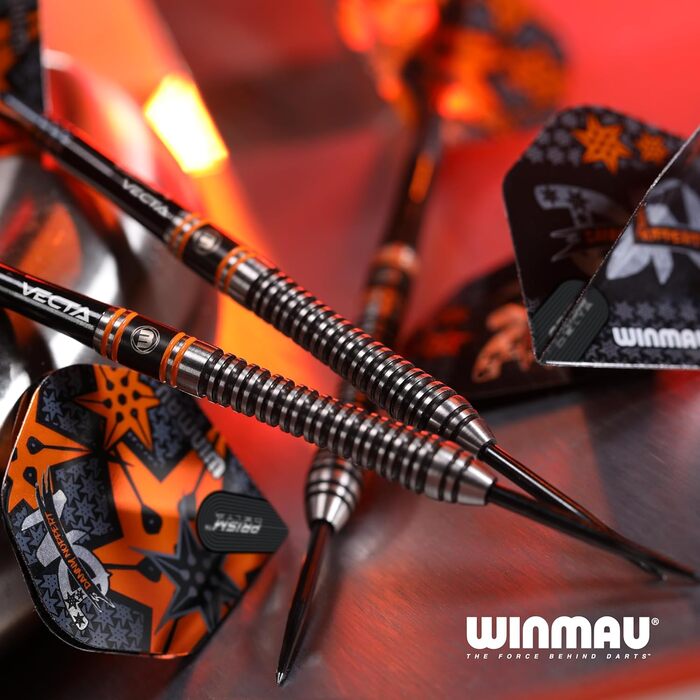 Набір дротиків WINMAU Danny Noppert Signature 2.0 21G з польотами