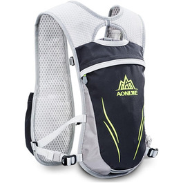 Пакет для бігу Hydration Pack (сірий), 5.5L ультралегкий