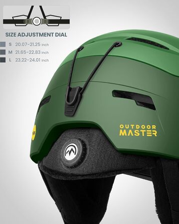 Шолом OutdoorMaster EK MIPS - Forest Green, L для всіх